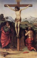 Francia, Francesco - Crucifixion with Sts John and Jerome